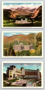 Banff National Park Canada Lot of 3 Byron Harmon Postcards - Picture 1 of 2