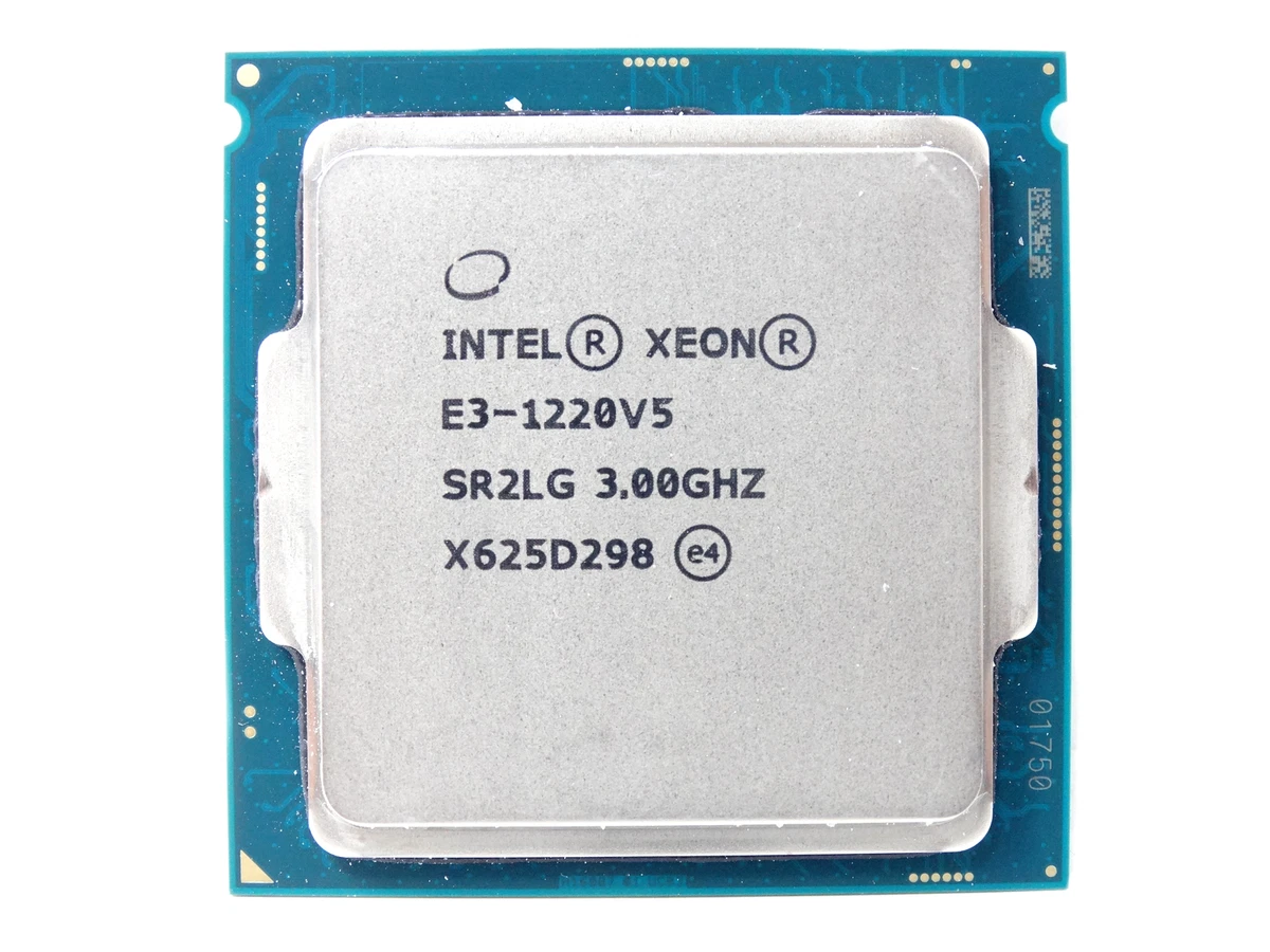 新品未開封 Intel Xeon E3-1220V5 BOX Intel Xeon E3-1220 V5 Processor Model Computer Processors (CPUs