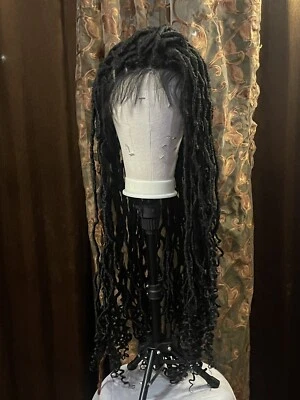Парик Artificial Goddess Locs плетеный кружевной спереди с подсветкой - Изображение 1 из 4