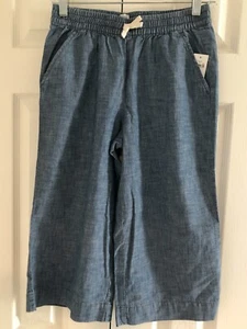 NEW GAP Girls Relaxed Ankle Jeans Medium PLUS SIZE (8) - Pockets - Picture 1 of 9