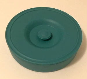 Round Plastic Green Tortillas Holder/Warmer w/Lid - Picture 1 of 7