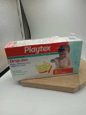Revestimientos desechables preesterilizados Playtex Nurser System Drop-ins 8 OZ plástico desgarrado Foto 1 de 4