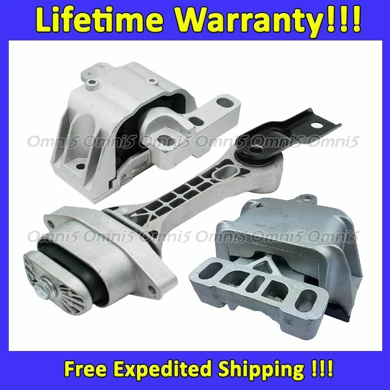 Montaje de motor y transmisión K2823 3 piezas para Volkswagen Golf 2002-2003 1,8 L manual de 6 velocidades Foto 1 de 1