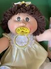 Cabbage Patch Kids OCT 1 ‘84 Brown Eyed Pacifier girl YETTIE JOELLE  in CPK Box