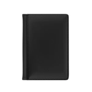 Elegant Black Passport Cover Travel Accessory Passport Holder, Travel Essentials - Picture 1 of 6