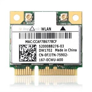 Dell Dw1702 Atheros Ar5b195 Wireless Wifi N Bluetooth WLAN Card 14R N4110 N4120 - Picture 1 of 9