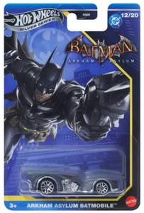 NEW Hot Wheels Silver Series Batman ARKHAM ASYLUM BATMOBILE 1:64 Scale JBY18 Car - Picture 1 of 3