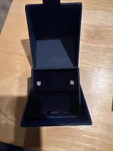 Blue Nile Diamond Stud Earrings In 14k White Gold 1/2 CT.TW - Picture 1 of 13