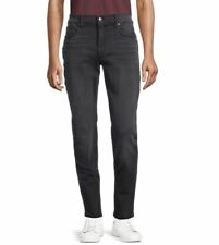 new JOE'S men jeans tapered slim 45GTJL9N8391 Kinetic black W34 L32 $178