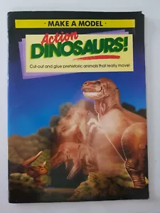 Make A Model Book - Action Dinosaurs! 1993 PB David Lambert - Bild 1 von 9