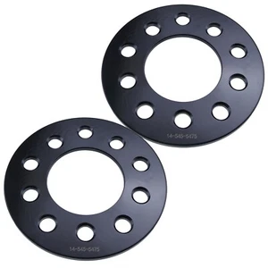 2pc 1/4 inch 5x4.5 Wheel Spacers 5 lug Flat Billet Spacer T6061 Forged - Picture 1 of 3