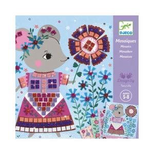 Djeco Lovely Pets Mosaic Kids/Childrens DIY Creative Craft Activity Kit 5y+ - Picture 1 of 9