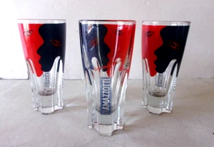 3 RAMAZZOTTI Gläser"Ich mag Dich"2 Gesichter Sonder Design Edition Vol. 2cl 4cl - Bild 1 von 8