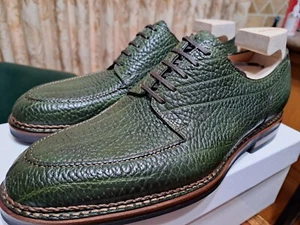 Zonkey BOOT Bull LEATHER Vibram Custom MTO Green ZB214 UK 10 MENS US 11 H - Picture 1 of 8