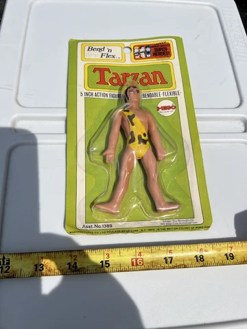 Vintage 1973 MEGO Bend ‘n Flex Tarzan (original packaging!) - RARE!!! Cover