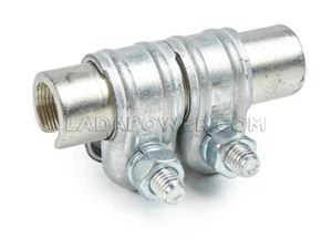 LADA 2101-2107 / Niva Tie Rod Steering Sleeve / Threaded Bush with Clamp Set - Picture 1 of 2