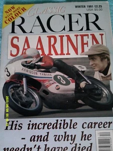 Classic Racer 12/91 Jarno Saarinen, Read vs Ivy, AJS 7R, John Avery,  BSA Triple - Picture 1 of 22