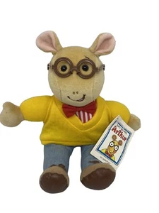Vintage Arthur 9" Plush NEW WITH TAG Aardvark Stuffed Eden Toys 1995 Marc Brown  - Picture 1 of 4