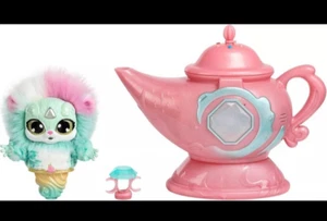 New Magic Mixies Magic Genie Lamp With Interactive 8" Blue Plush Toy 60+ Sounds - Picture 1 of 3