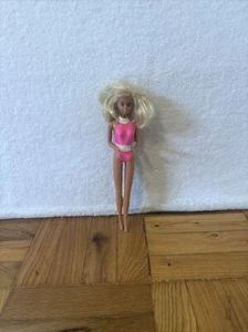 vintage Petra Doll Blond blue Eyes W Pink Swimsuit RARE FREE SHIPPING - Picture 1 of 18