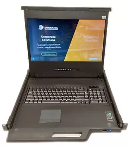 Crystal Image Technologies 1U 17" 1920 x 1080 Rackmount Monitor RM-F117 - Picture 1 of 8