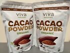 (LOT OF 2) Viva Naturals #1 Best Selling Certified Organic Cacao Powder 