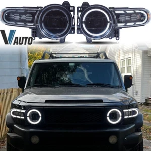 Faros LED secuenciales DRL para Toyota FJ Cruiser 2007-17 con dinámico izquierdo+derecho - Imagen 1 de 15