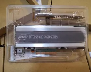 Intel DC P4618 6.4TB MLC NVMe SSD PCIE Card P/N: SSDPECKE064T8S - Picture 1 of 4