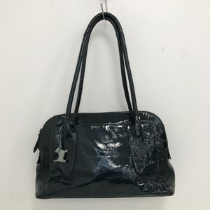 Radley Handbag Women's Dark Green Patent Leather Look Shoulder Bag 041007