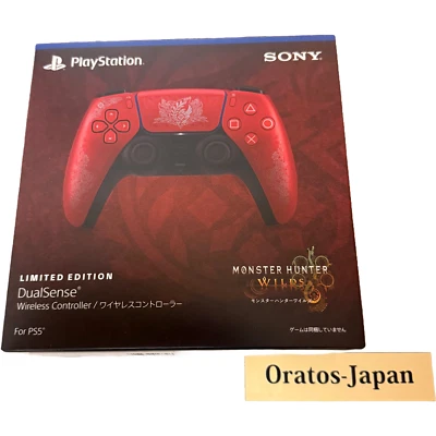 Sony PS5 DualSense Wireless Controller Monster Hunter Wilds Limited Edition New - Image 1 of 4