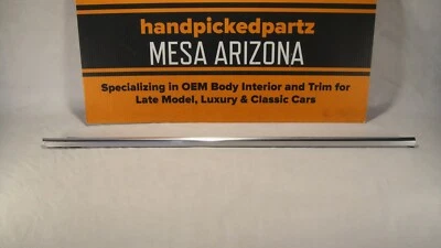 Cadillac 1967 cupé Deville puerta izquierda cromo moldura de cinturón #9709039 Foto 1 de 4