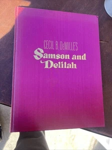 Vintage Samson and Delilah, Cecil B. DeMilles, 1950 , Paramount Pictures Book - Picture 1 of 9
