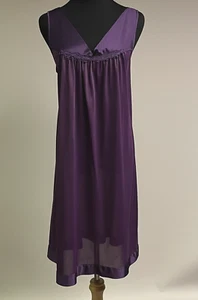 Camisón vintage púrpura de Vanity Fair talla mediana - Imagen 1 de 4
