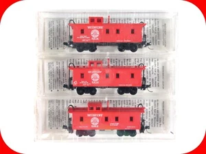 N Scale ***SEABOARD*** 34' Wood Caboose 3-Pack - Kadee Micro Trains 51022 **RARE - Picture 1 of 4