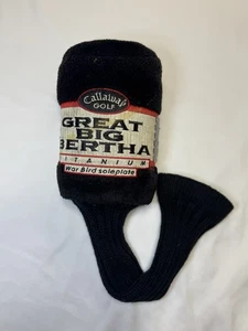 Callaway Great Big Bertha Titanium Driver 1 Wood Headcover Head Cover - Picture 1 of 3