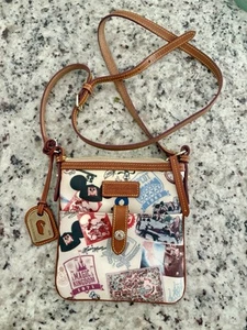 Disney Dooney and Bourke 40th Anniversary Walt Disney World Crossbody Pre-Owned - Picture 1 of 5
