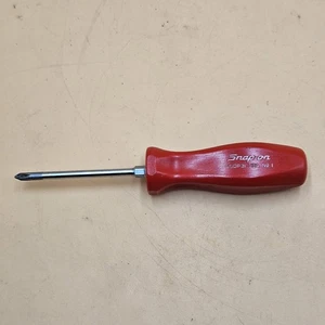 Snap-on SDDP31 #1 Phillips Tip 3" Long Blade Red Hard Handle Screwdriver - Bild 1 von 7