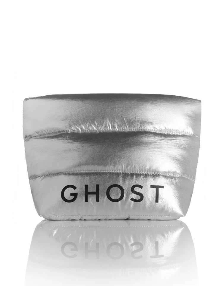 Ghost Kosmetiktasche Silber