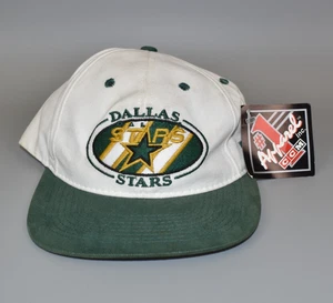 Cappello Berretto Dallas Stars #1 Apparel CCM Vintage Snapback - Nuovo con etichette - Foto 1 di 6