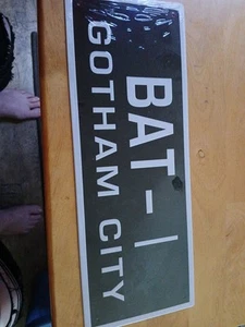 Bat-I Gothamm City Blechschild - Bild 1 von 2