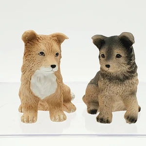 HOMCO Puppy Dog Figurines 8828 Red Heeler & German Shepard - Picture 1 of 22