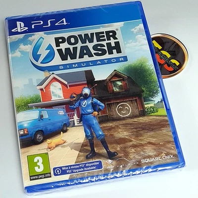 Power Wash Simulator PS4 Euro Game In EN-FR-DE-ES-IT-KR-CH-JP NEW Square Enix - Photo 1/4