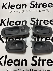 Honda Civic EK Sedan 1996 00 4Dr Rh+Lh Interior Inner Door Handle SET OEM LOCK - Picture 1 of 10