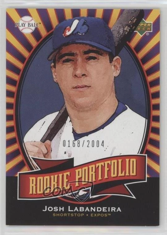 2004 Upper Deck Play Ball Rookie Portfolio /2004 Josh Labandeira #147 Rookie RC - Image 1 of 2