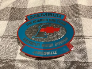 Vintage Chevy The Number 1 Team Aufkleber Janesville WI Motor Division - Bild 1 von 2