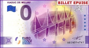 ***N°14741*** TRES RARE N° PALINDROME / 0 € SCHEIN / BILLET 0 € / UECQ 2020-2 - Picture 1 of 1