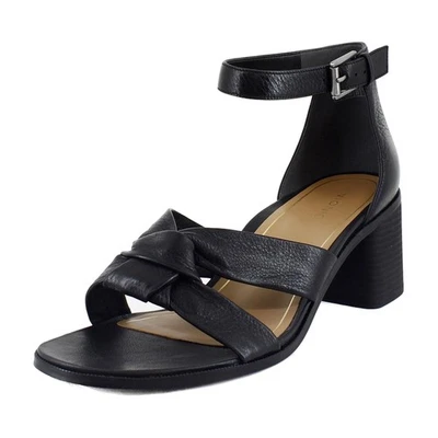 Tacones de cuero negro Vionic Maia para mujer Foto 1 de 4