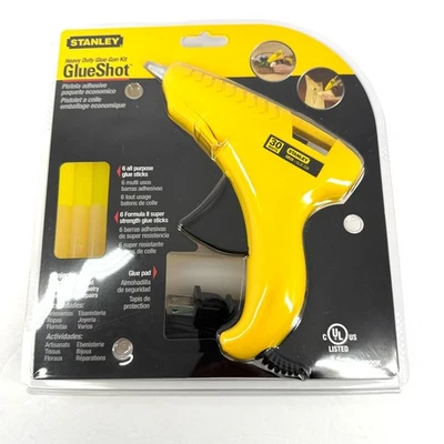 Pistola de pegamento caliente Stanley GlueShot DualMelt GR25 con palos de pegamento nueva sellada Foto 1 de 4