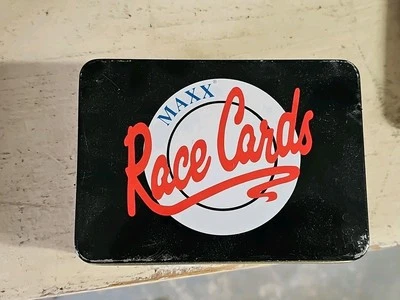 1990 Maxx Race Cards - 200 Card Factory Sealed Set - Special Edition Tin - Image 1 of 2