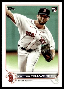 2022 Topps Kutter Crawford Rookie Boston Red Sox #645 - Picture 1 of 2